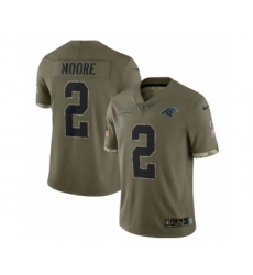 Men's Chicago Bears #34 Walter Payton 2022 Olive Salute To Service Limited Stitched Jersey