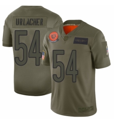 Men's Chicago Bears #54 Brian Urlacher Limited Camo 2019 Salute to Service Football Jersey