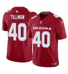 Men's Arizona Cardinals #40 Pat Tillman Red 2024 F U S E Vapor Untouchable Limited Stitched
