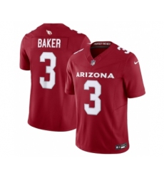 Men's Arizona Cardinals #3 Budda Baker Red Vapor Untouchable F.U.S.E. Limited Stitched Football Jersey